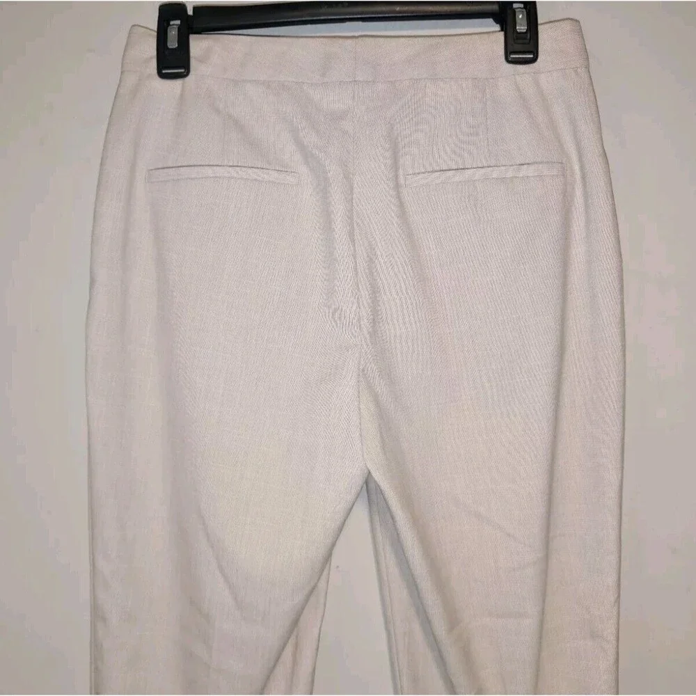 Zara Dress Pants Women's High Waisted Tan Size US 4 W/ 2 Pockets New With Tags - Picture 7 of 12
